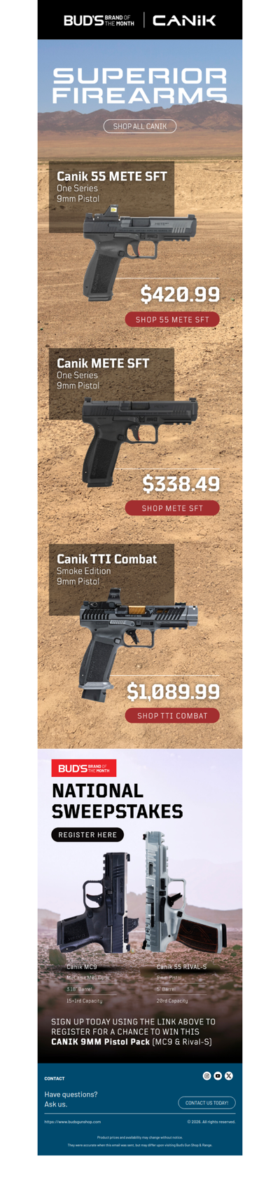 Canik Keeps June Hot