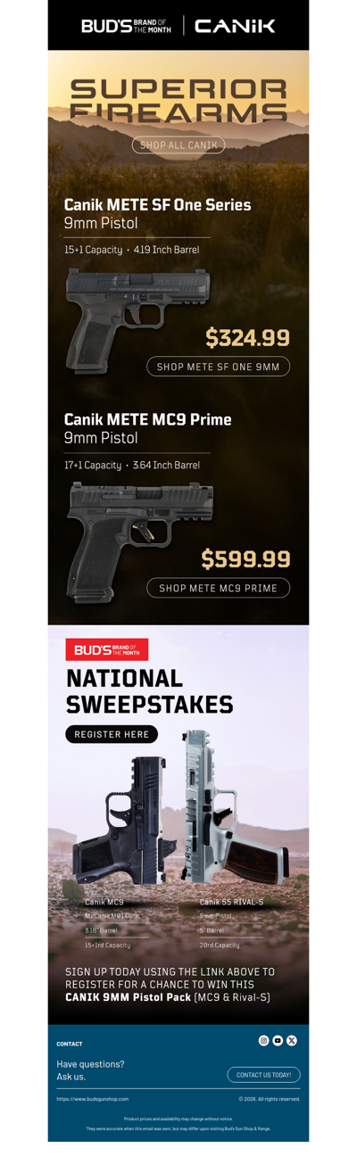 Canik Has Something For Everyone