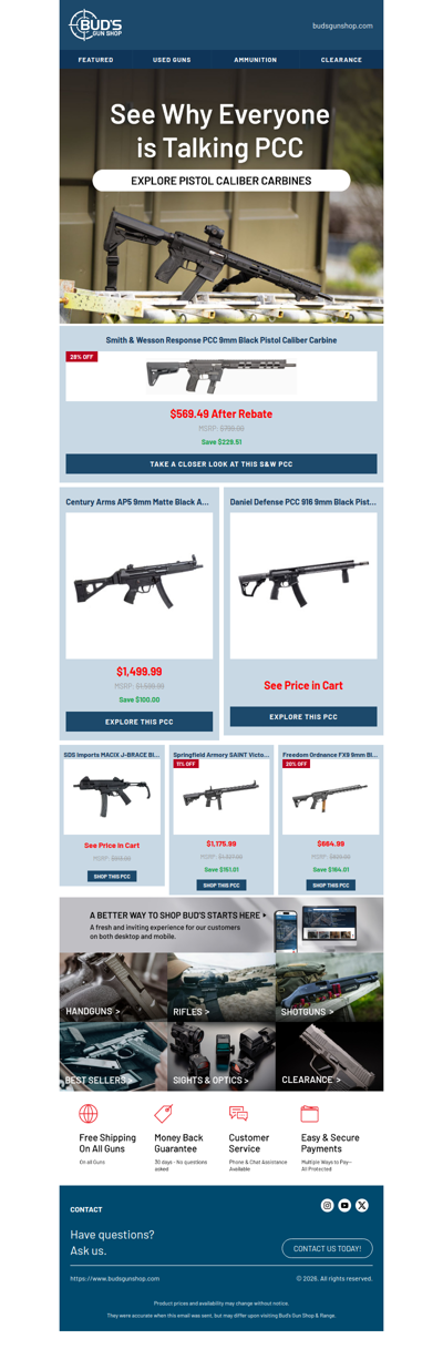 Pistol Caliber Carbines You Can't Miss