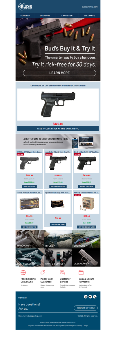 Shop Smarter With Bud’s Buy It & Try It Program
