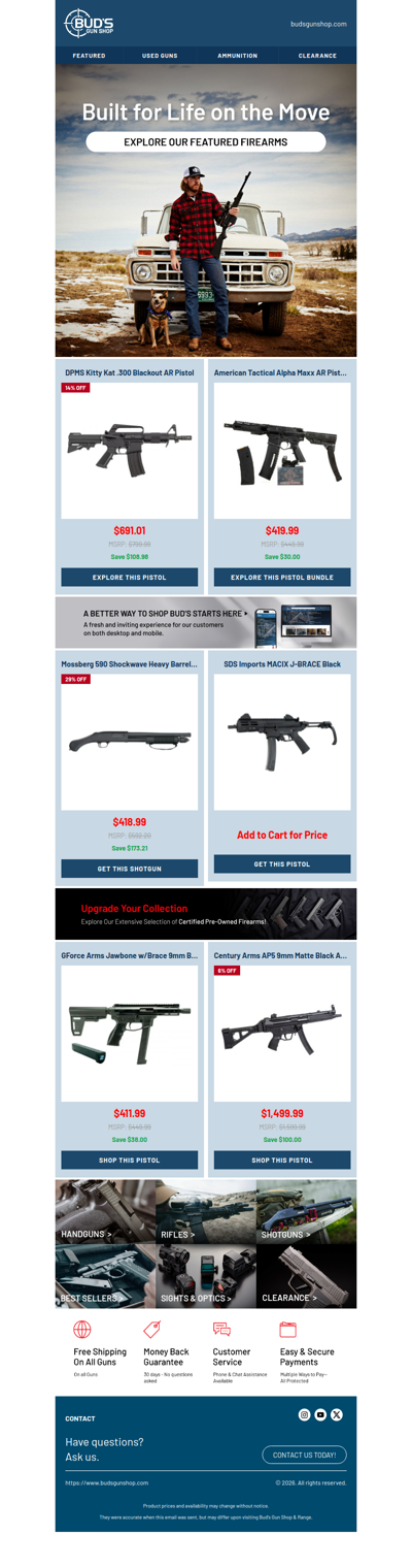 Road Ready Firearms Inside