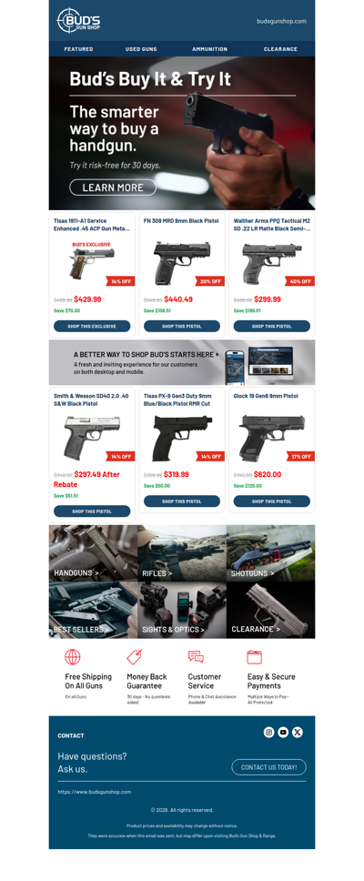 On The Fence About That Pistol? Buy It & Try It!