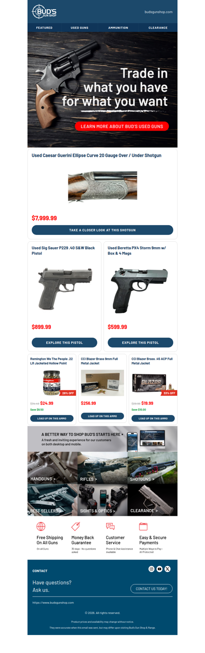 Tired of Shooting the Same Firearm?