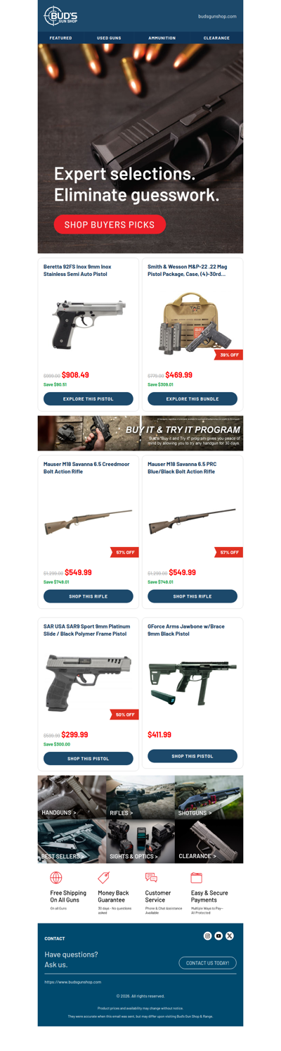 Deals From Our Buyers Up to 50% Off