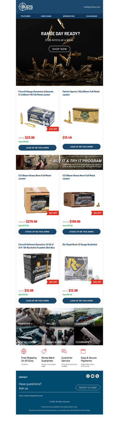 Prices You'll Want to Reload On