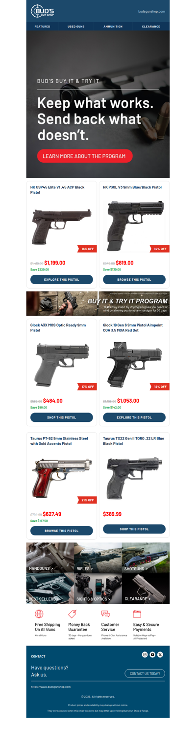 Find Your Perfect Handgun—Then Try It