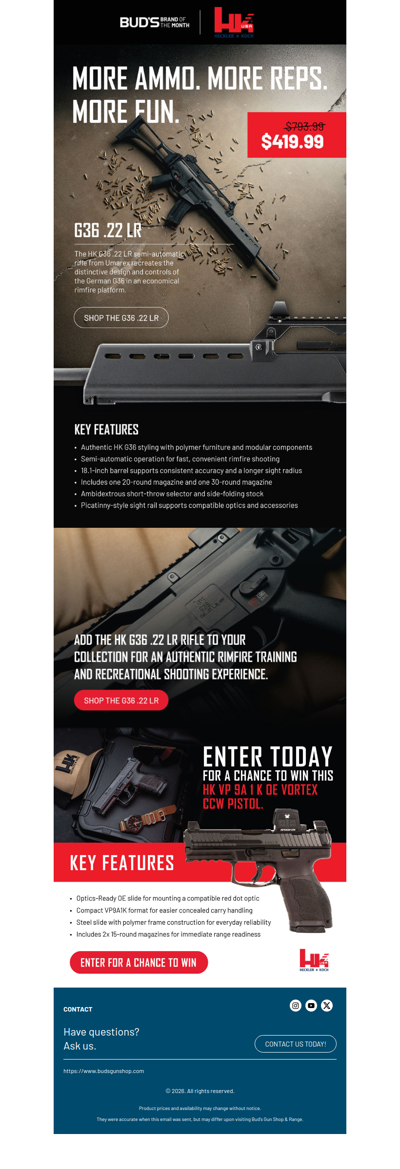 This Month, It’s All About H&K