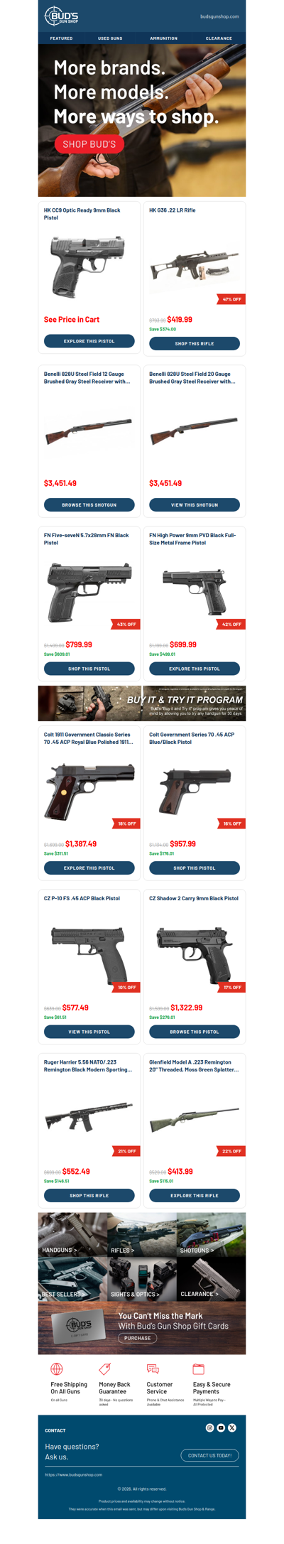 40,000 Guns. One Store.