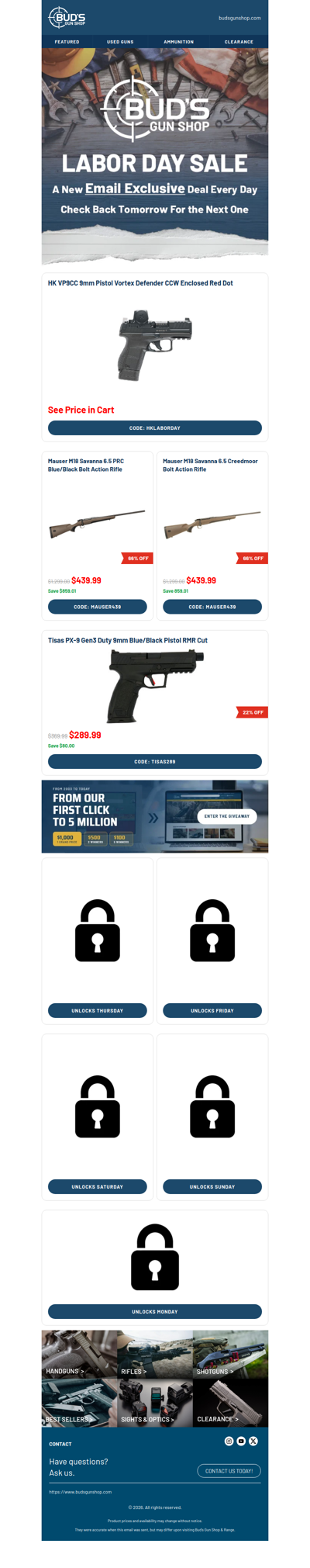 Labor Day Sale Unlocked