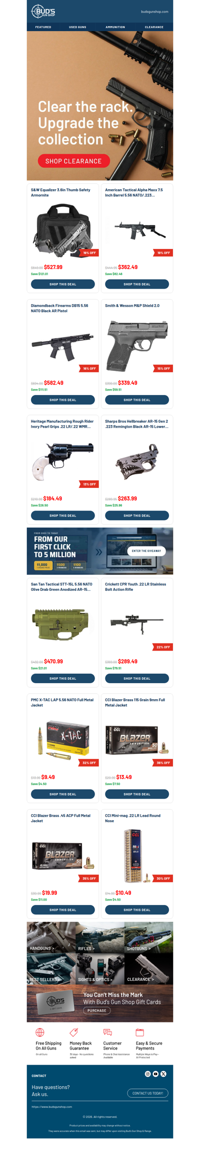 Your Next Great Deal Is on Clearance