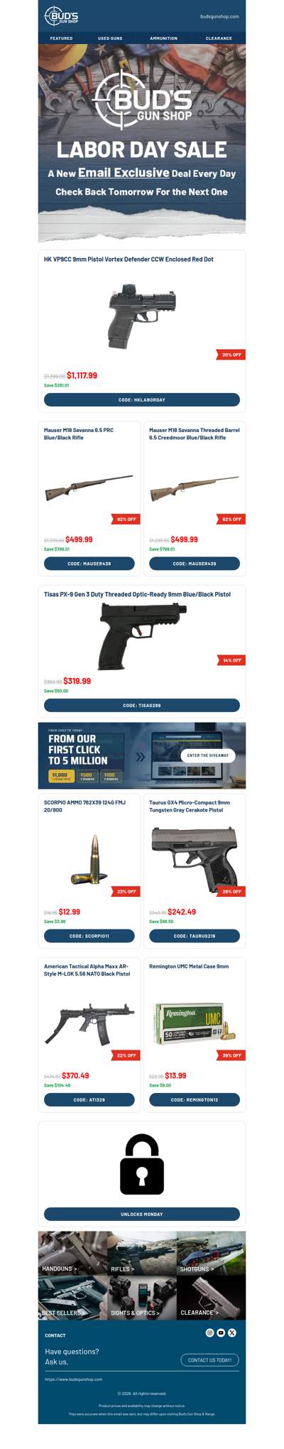9mm Under $14 Unlocked