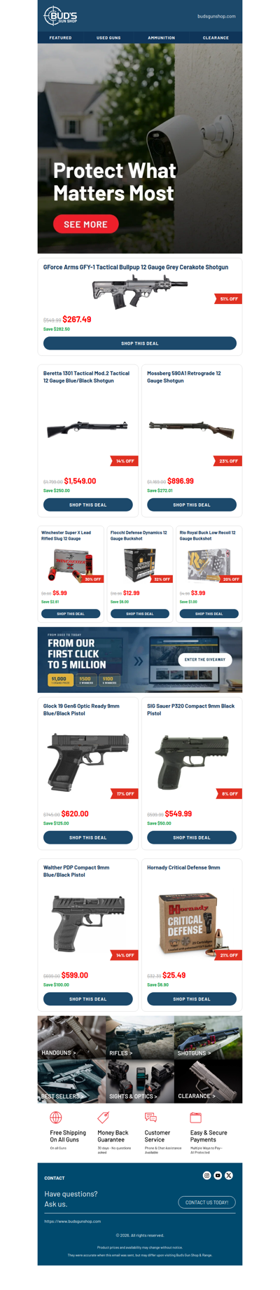 A 12-Guage and Buckshot Under $270