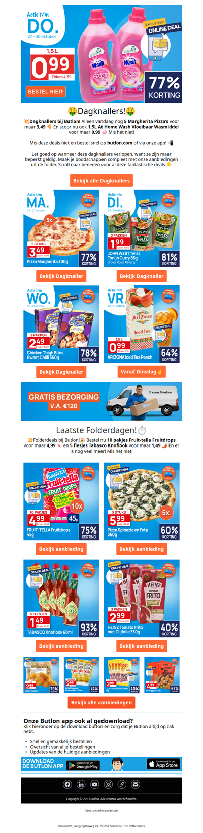 1,5L Wasmiddel voor maar 0,99!😍