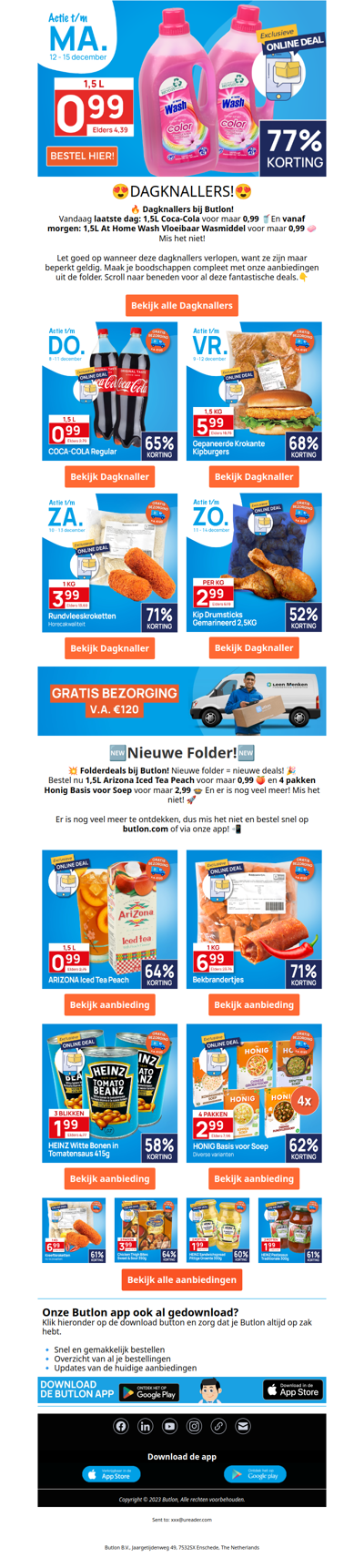 1,5L Wasmiddel voor maar 0,99!🫧