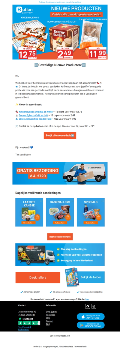 Hey , check snel deze vette nieuwe producten!🆕