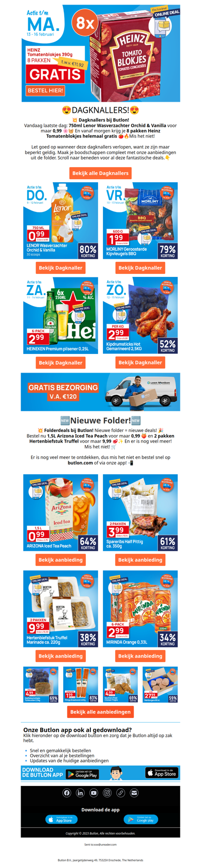 8 pakken Heinz Tomatenblokjes helemaal gratis!🍅