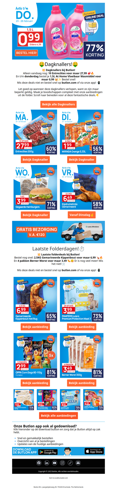 1,5L Wasmiddel voor maar 0,99!🫧