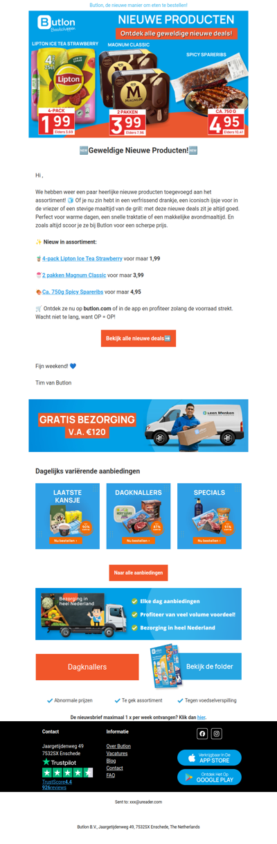 Hey , check snel deze nieuwe topproducten!