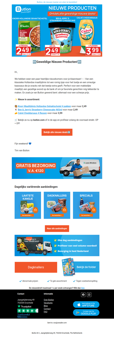 Hey , nieuwe Ben & Jerry's en nog meer!
