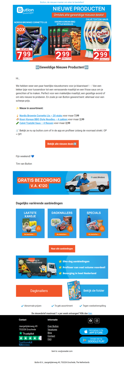 Hey , we hebben weer mooie nieuwe producten voor je!