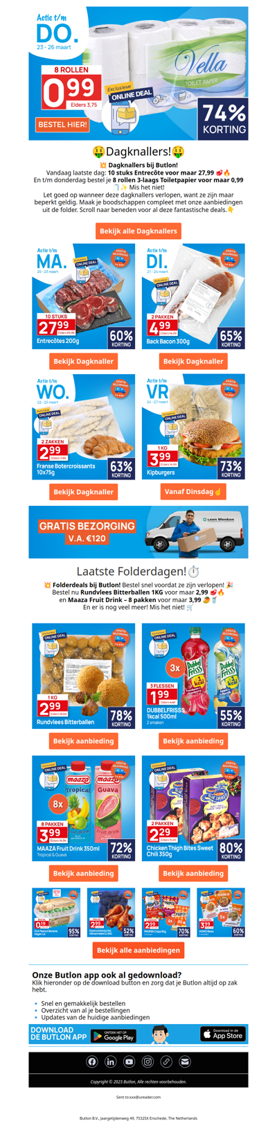 8 rollen Toiletpapier voor maar 0,99!🧻