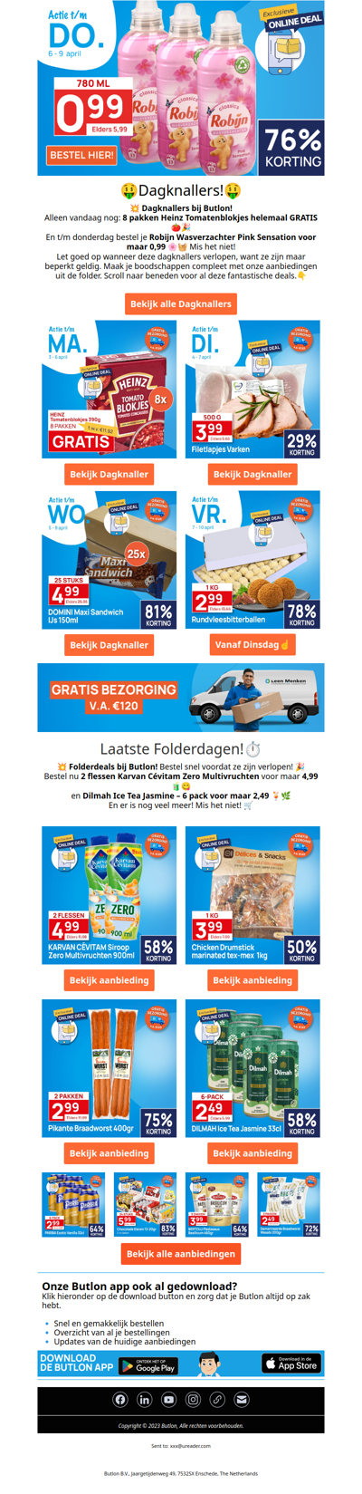 Robijn pink sensation voor maar 0,99!🌸