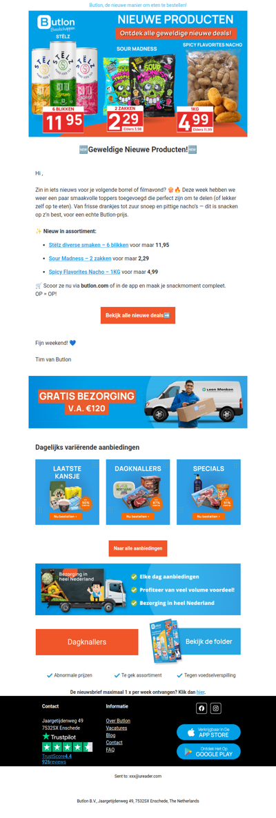 Hey , we hebben weer nieuwe producten voor je!
