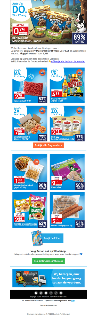 Ben&Jerry Marshmallow&S'More 0,79! (427ml)