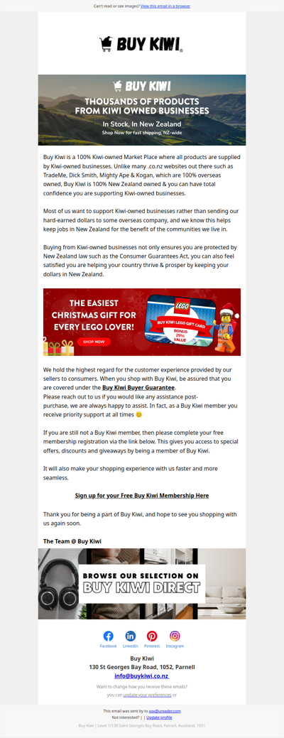 Our Buy Kiwi Buyer Guarantee Has You Covered! ✅