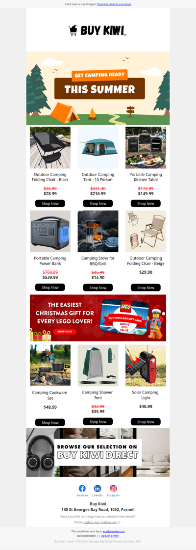 Get Camping Ready for Summer ☀