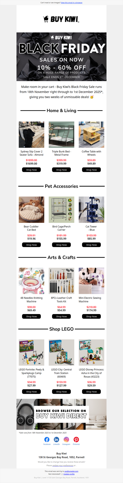 Don't Miss Out on our Black Friday Mega Deals ⚡