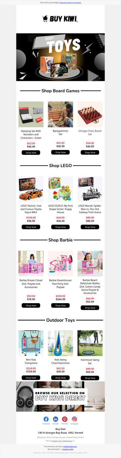 Shop Toys @ Buy Kiwi 🎲🎨