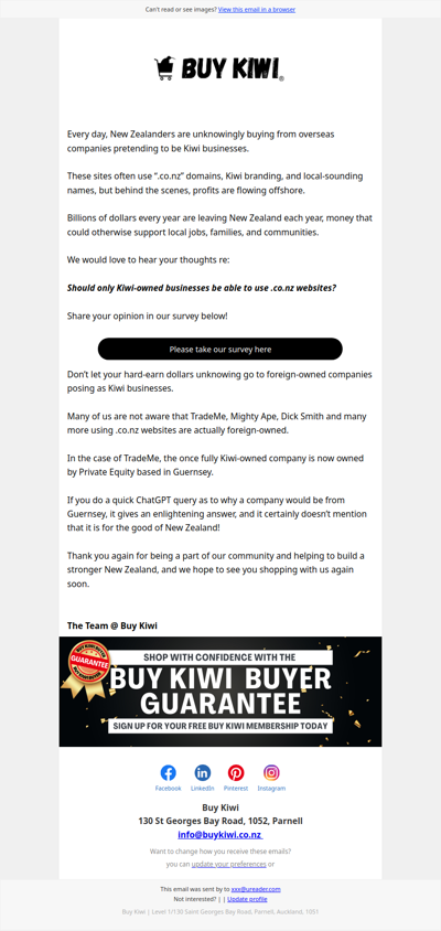 Have Your Say New Zealand & Help Stop the Scammers!