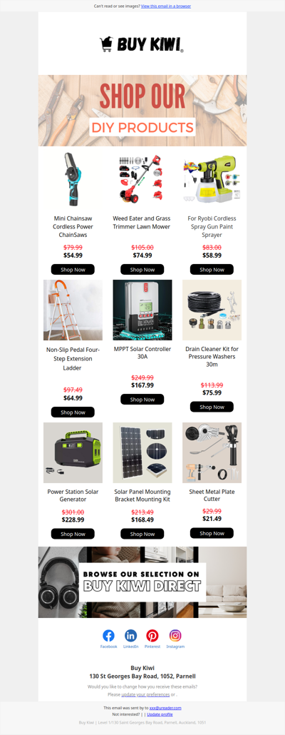 Shop Our Range of DIY Products!