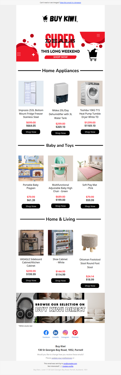 ⚡Enjoy Super Deals This Long Weekend!!⚡