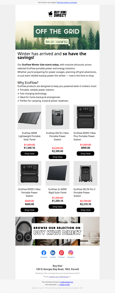 EcoFlow Winter Sale Starts Now – Massive Savings Inside