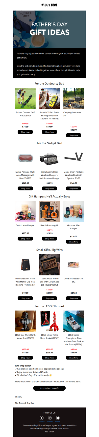 Father's Day is Just Around the Corner