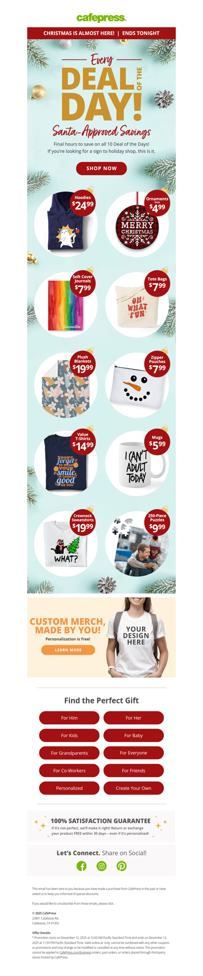 FINAL HOURS 🎁 Save on All 10 Deals of the Day!