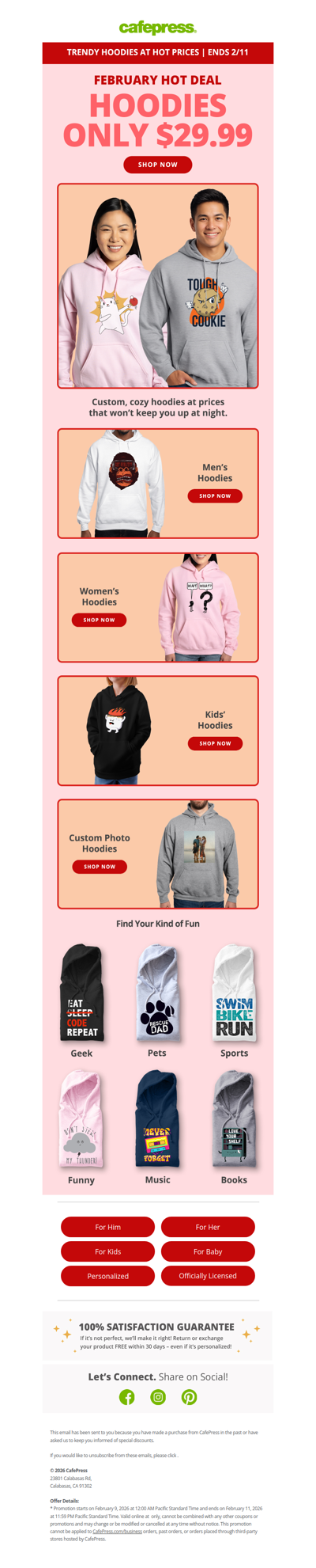 $29.99 Hoodies Coming in HOT.