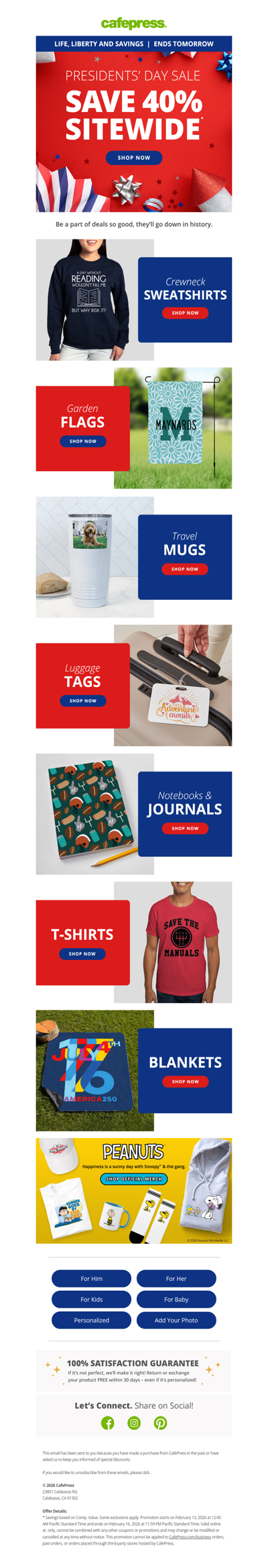 🗽 Save 40% Sitewide 🗽