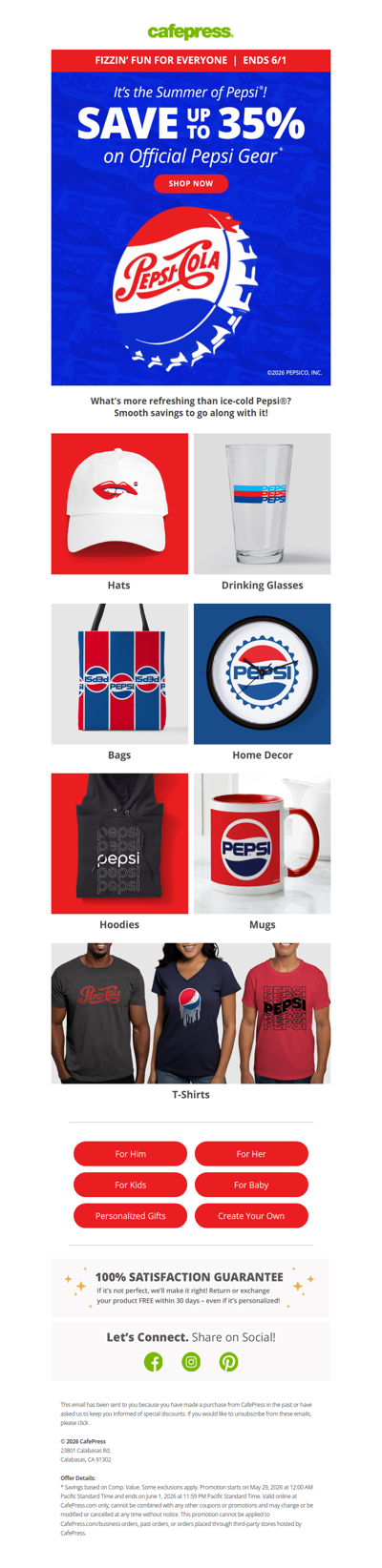 Taste the Savings, Pepsi® Style!
