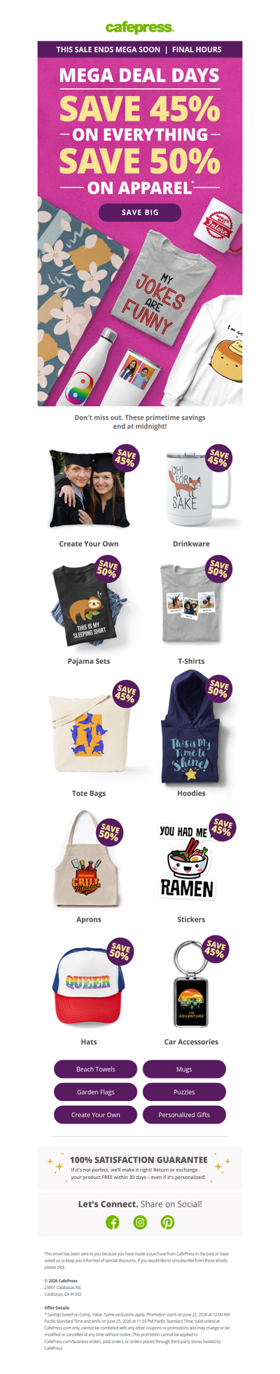 Last Day for Mega Deals!