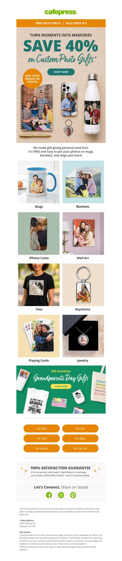 Turn Moments into Memories 📸 Save 40%!