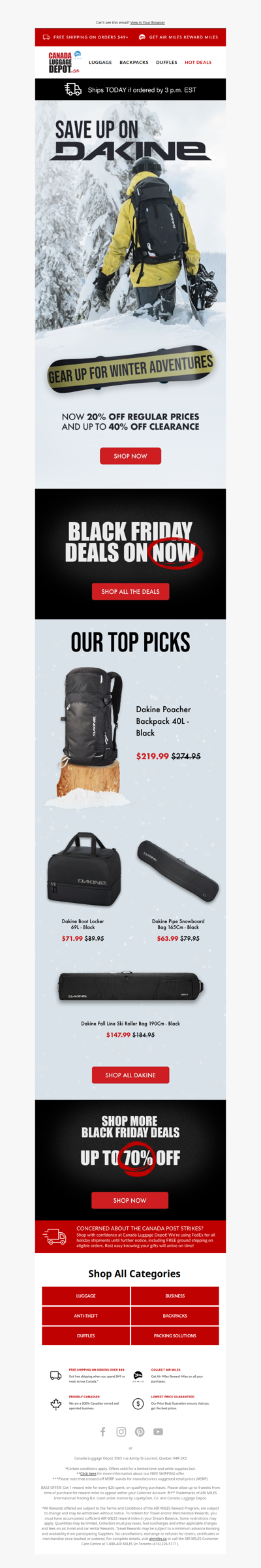 ❄️ Dakine Snow Gear Going Fast!