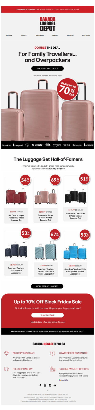 🧳 👀 Double the deal, triple the luggage!
