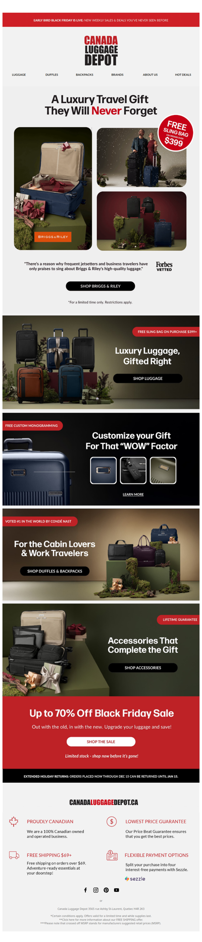 🎁 Someone you love wants Briggs & Riley