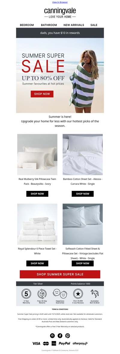 ☀️ Summer Super Sale is here!