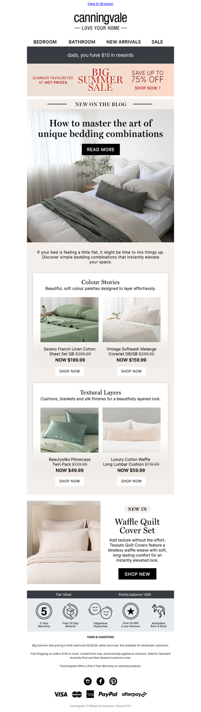 Tips inside: Discover unique bedding combinations