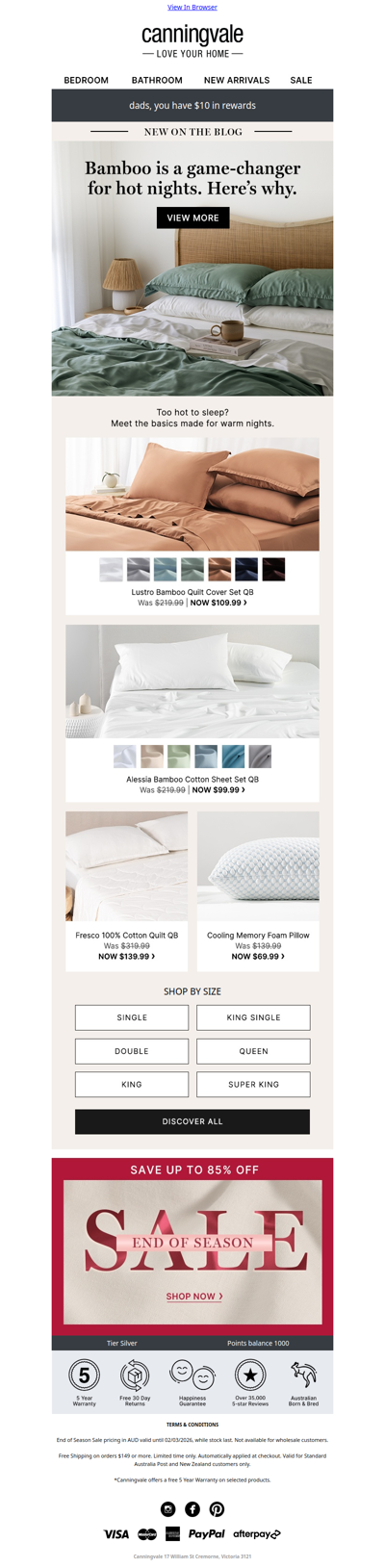 Here's why bamboo is a game changer for hot nights