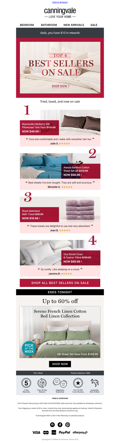 Discover our best sellers on sale